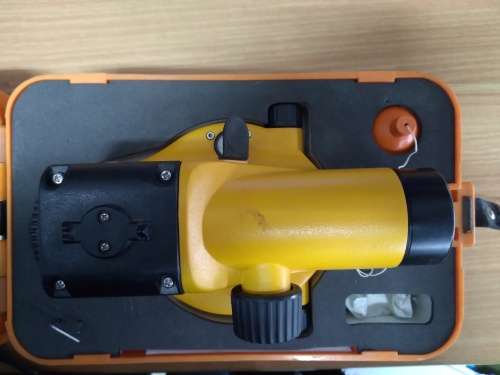 Champ Surveying Dumpy Level Set: Auto-Level, Aluminium Tripod and Measuring Staff
