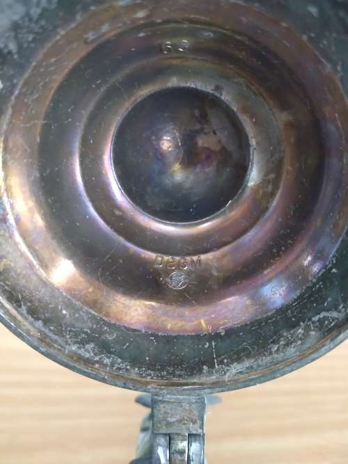 Vintage DBGM #63 German Stein with Pewter Lid
