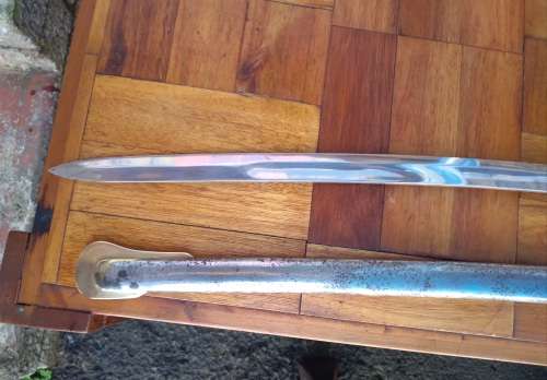 US Model 1860 Light Cavalry Saber Replica (brass detail scabbard)