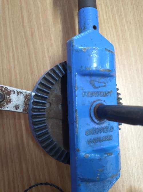 Vintage Collectable Footprints Hand/Breast Drill - 350mm