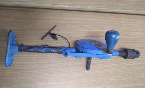 Vintage Collectable Footprints Hand/Breast Drill - 350mm
