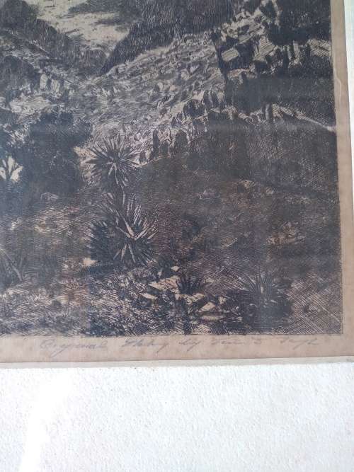 Seven weeks Poort by Tinus de Jongh (400mm x 350mm)