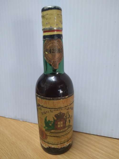 Small Bottle Real Companhia Velha Vinho do Porto (15,5cm in total lenght)
