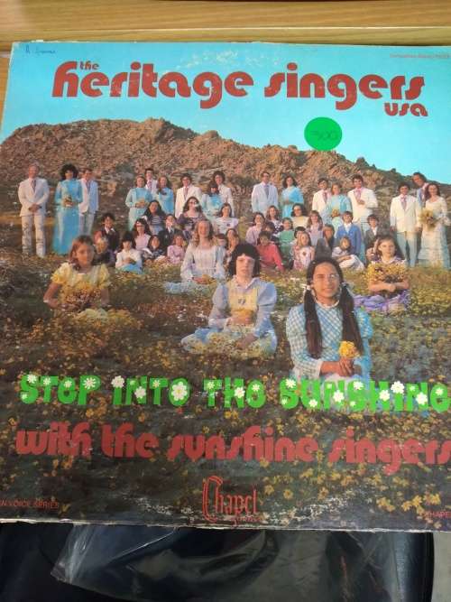 The Heritage Singers USA - Step Into The Sunshine With The Sunshine Singers LP