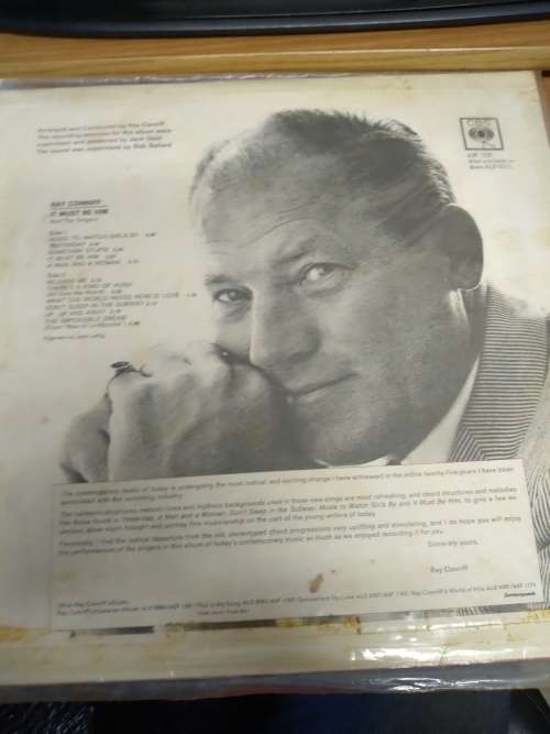 Ray Conniff - It Must Be Him LP (G)