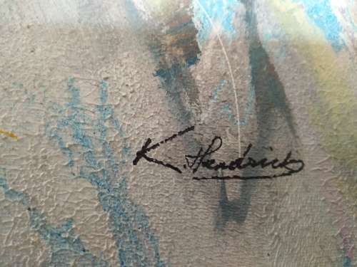 Painting by K. Hendrick