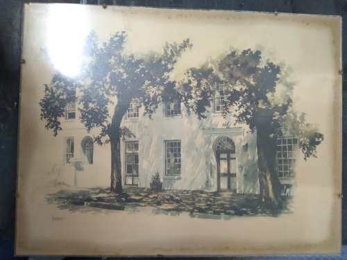 Set of 5 Ted Hoefsloot Painting Prints (please see description and all photos)