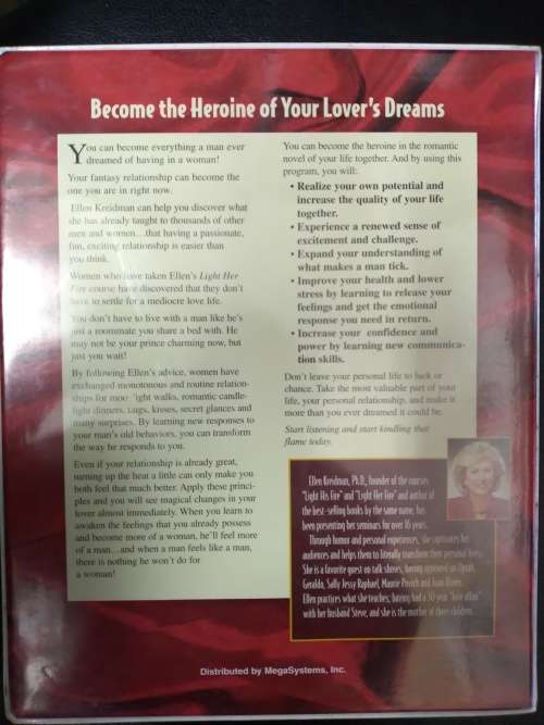 Light His Fire: A Program for Women (book and audio cassettes)