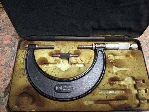 MandW 0-100mm Micrometer