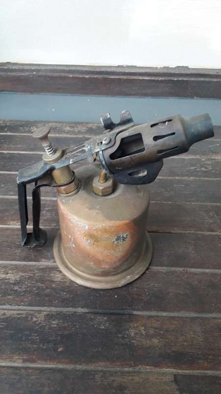 Vintage Liberty Kerosene Brass Blow Torch (QC1094)