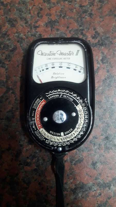 Vintage Weston Master II Cine Exposure Meter