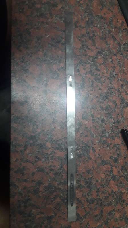 Vintage Chesterman 12" folding steel rule