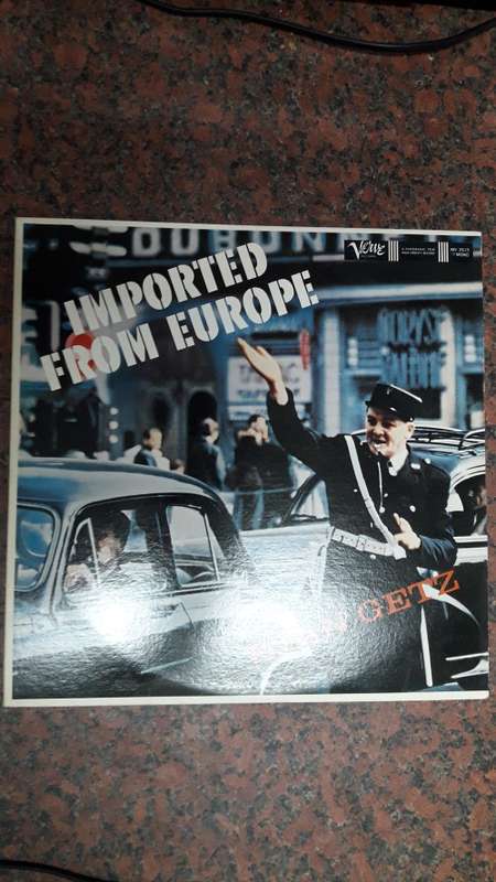 Stan Getz Imported from Europe LP