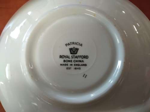 Royal Stafford Patricia Saucers x 3
