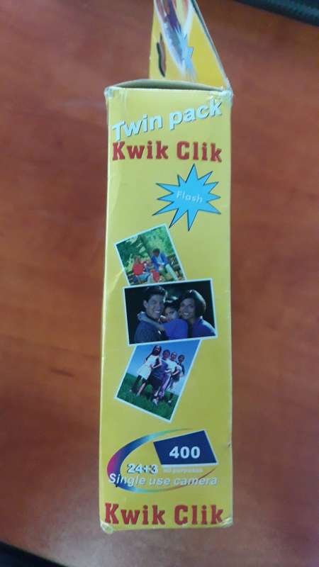 Kwik Cl8lik Twin Pack Single use Camera