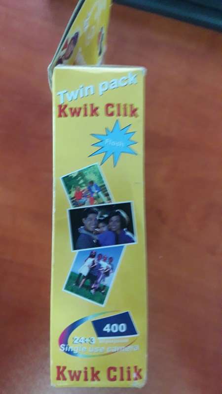Kwik Cl8lik Twin Pack Single use Camera