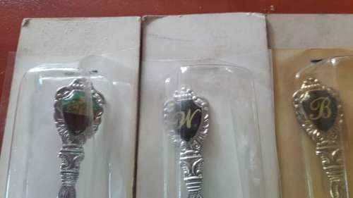 Set of 3 Souvenir Teaspoons