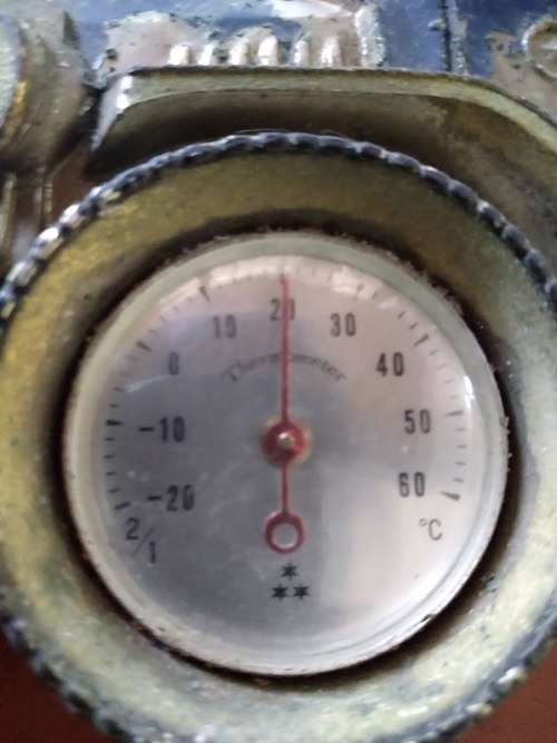 Tulip Brand's Fancy Thermometer- 1915 Ford Model T