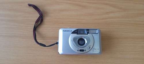 hanica sw-18 auto flash film camera