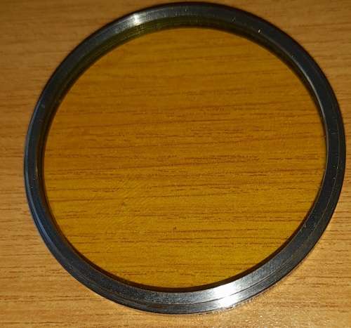 Vintage Edixa Yellow Film Camera Lens (QC0094)