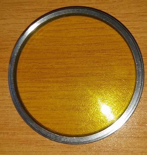 Vintage Edixa Yellow Film Camera Lens (QC0094)