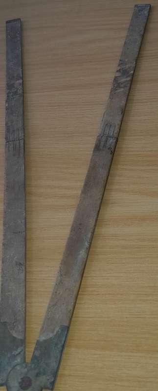 Vintage Folding Ruler