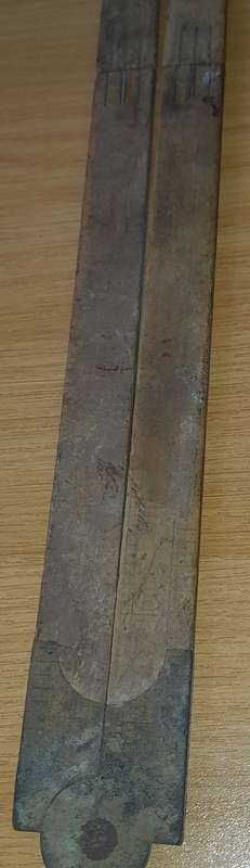 Vintage Folding Ruler