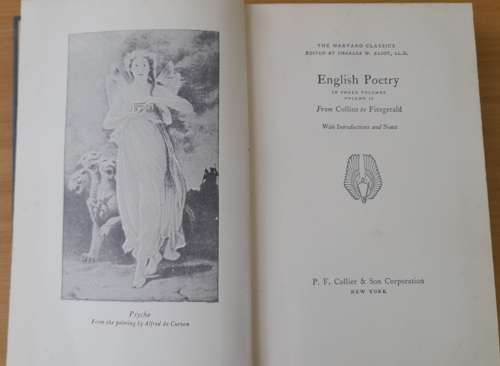 Collins To Fitzgerald: English Poetry In The Tree Volumes: Volume II (Harvard Classics)