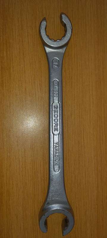 Gedore Vanadium No.400 17mm-19mm spanner
