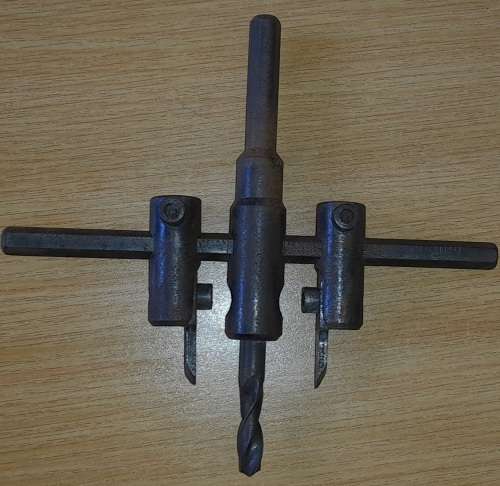 30mm - 120mm Adjustable Circle Cutter Metal Wood Circle Hole Saw Drill Bit Cutter