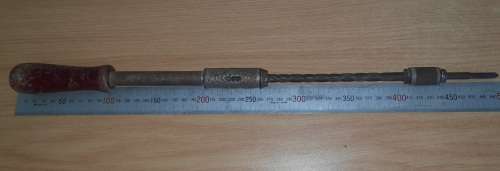 Antique Ratcheting Spiral Push Driver Drill. MFT. Millers Fall Co Model 1926