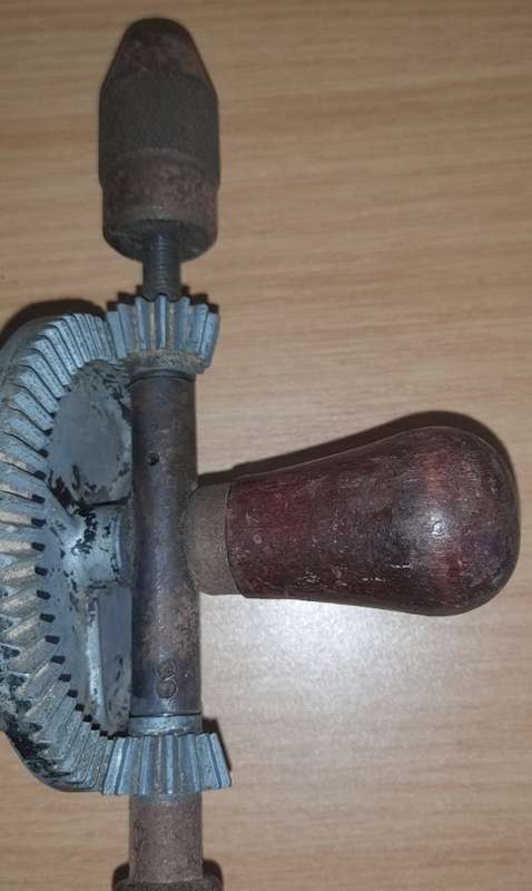 Vintage Falcon Pope Hand Drill .