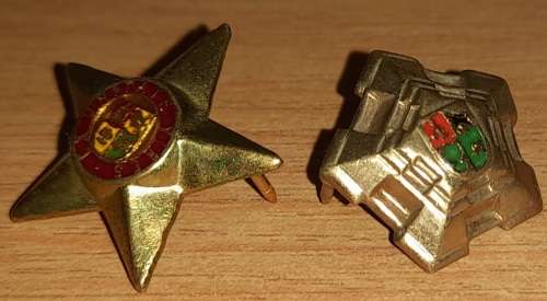 SAPD/SAPS Shoulder Flash + 2 Badges + SAP Brassard.