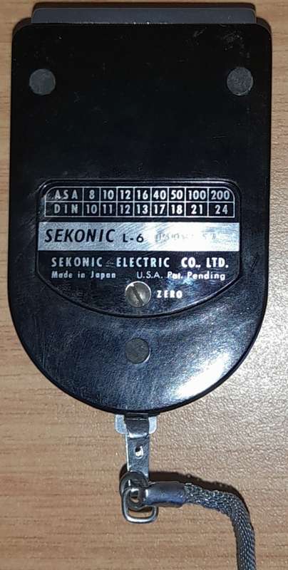 Sekonic Leader Model Type L-6 Light Meter With Case