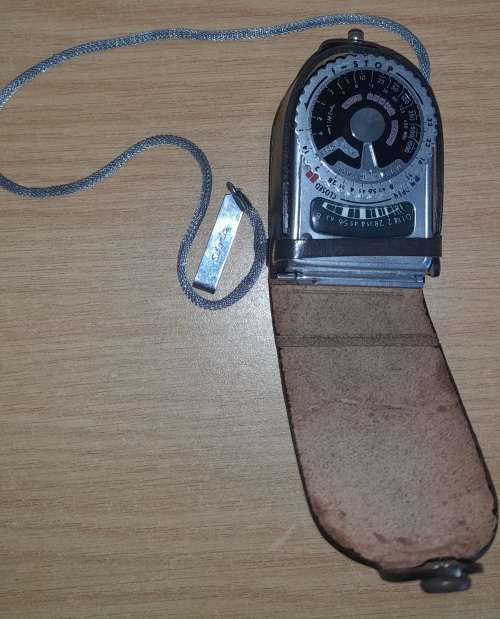 Sekonic Leader Model Type L-6 Light Meter With Case