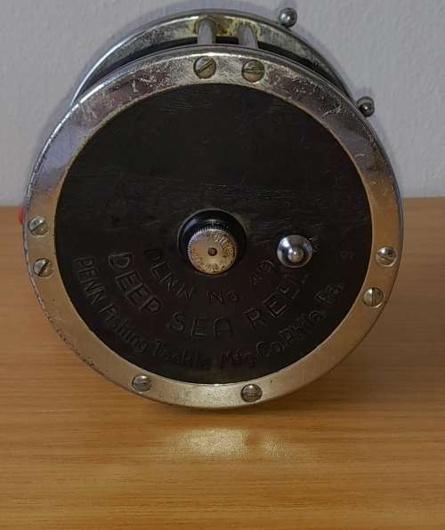 Penn No 49 Deep Sea Reel , Penn Fishing Tackle,  MFG.CO.PHILA. PA