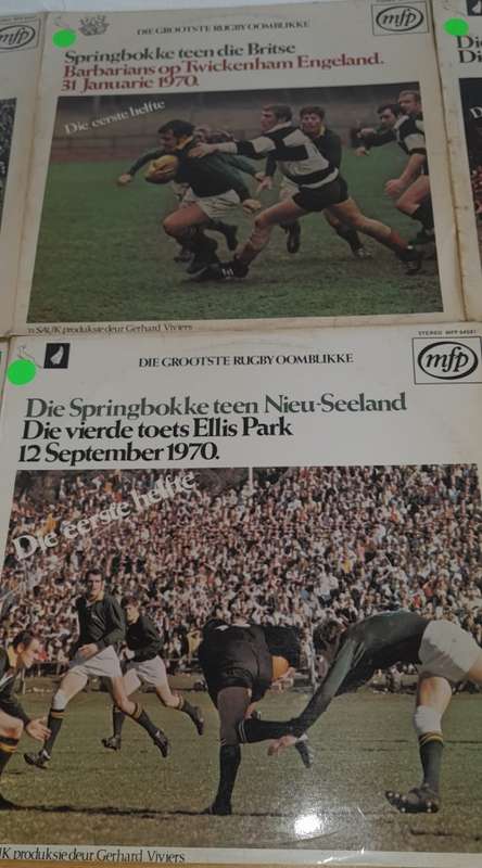Various Springbok Games Vynil
