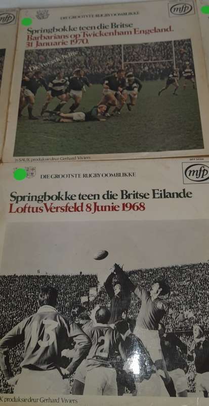 Various Springbok Games Vynil