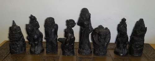 Lord Of The Rings Chess Set Vintage 1979 J.R.R Tolkien Enterprises