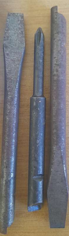 Vintage Vessel Hard Ratchet Drill/ Screwdriver 1500-620 mm Push Power Includes 3 Bits