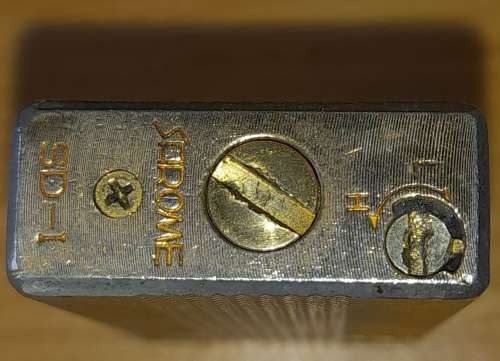 Vintage Gold Plated Sarome Lighter (QC0227)
