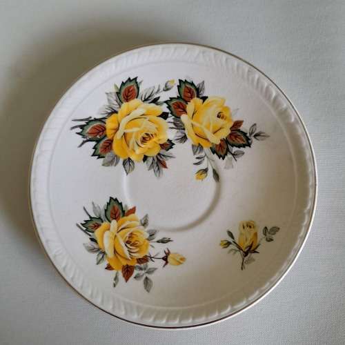 Braxton Yellow Roses 1950s/1960s 6 Piece