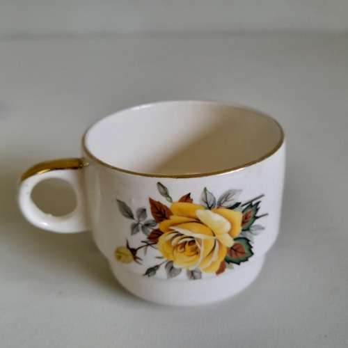 Braxton Yellow Roses 1950s/1960s 6 Piece