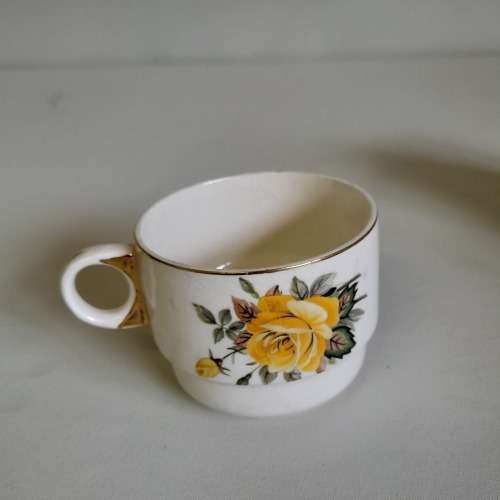 Braxton Yellow Roses 1950s/1960s 6 Piece