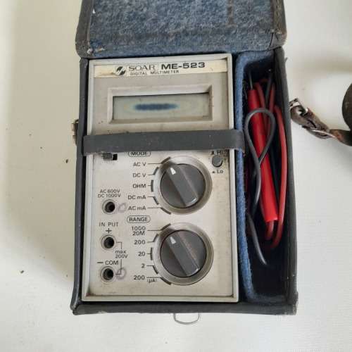 Vintage Soar Me-523 Multimeter.