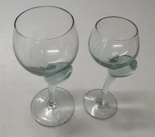 Ngwenya Glass Crooked Wine Glass x 2  