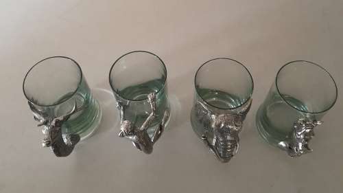 Ngwenya Glass Beer Mugs, 3 Mugs  