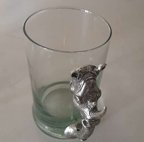 Ngwenya Glass Beer Mugs, 3 Mugs  