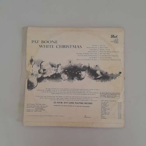 Pat Boone - White Christmas Vynil (1959)