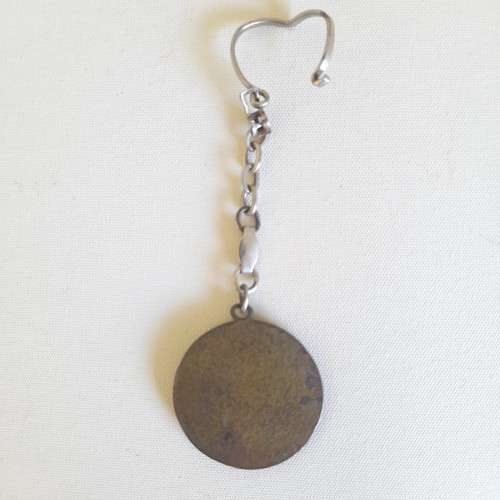 Vintage Brass St Christopher Medal